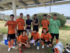 共和ゴムFC初の公式戦です。