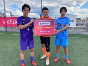 各試合毎にマンオブザマッチを選出。