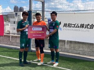 各試合毎にマンオブザマッチを選出。