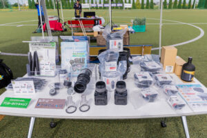 共和ゴム製品の展示