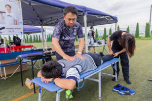 和の施術ブース